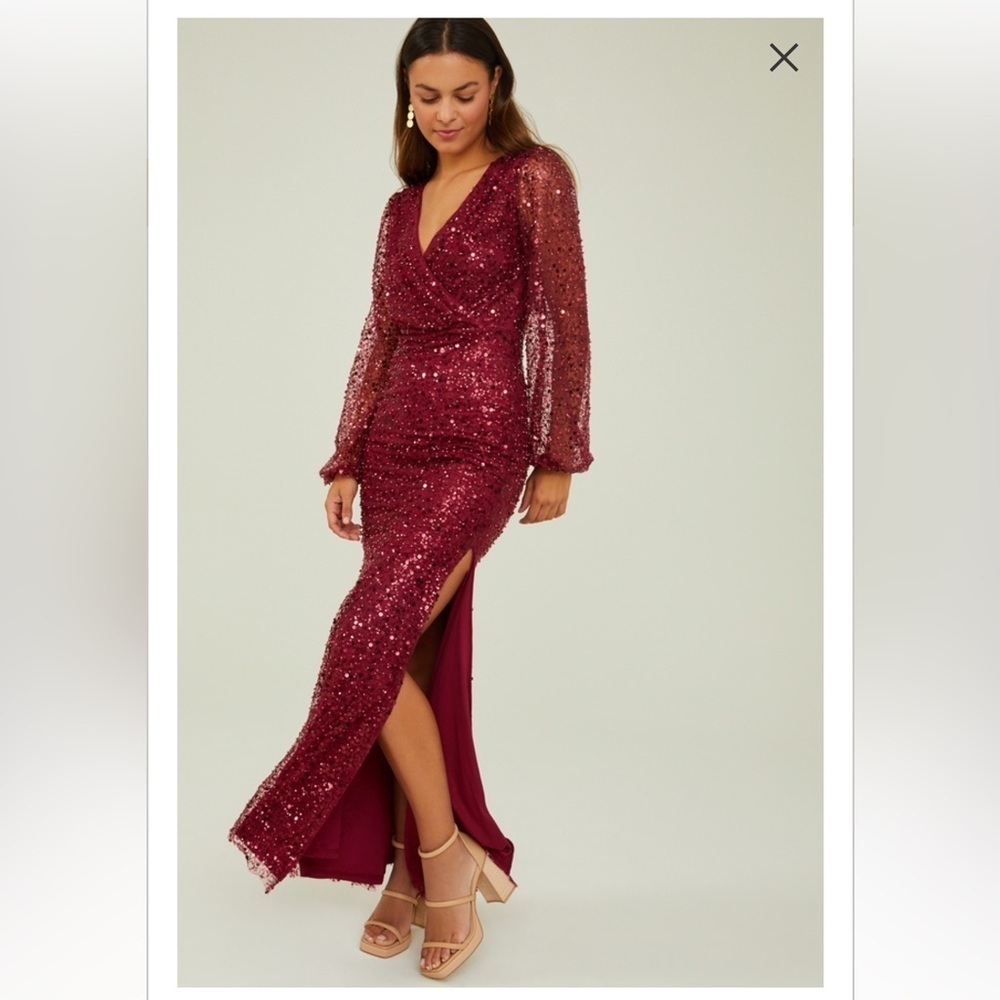 New with tags altard state Rebekah beaded maxi dress